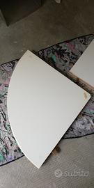 mensole bianche laccate