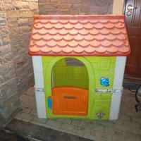 altalena e casetta per giardino