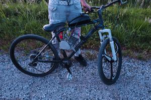 Bici a motore 110cc 2 tempi