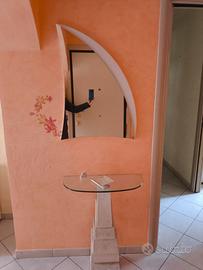 Console ingresso e specchiera
