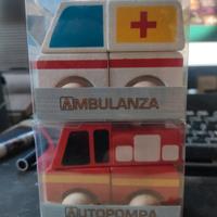 coppia di giochi in legno