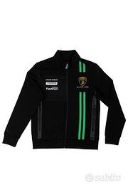 Felpa nera Lamborghini Squadra Corse originale