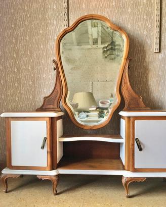 Specchiera Pettiniera Credenza