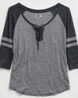 Maglia casual grigio scuro New Era Mls