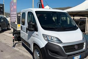 Fiat Ducato Maxi doppia cabina 7 posti gru fassi