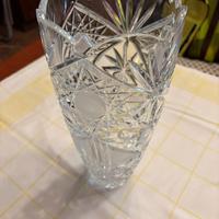Vaso in cristallo di boemia