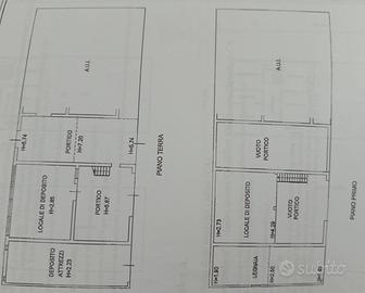 CASA Singola con Giardino e Portico / Garage