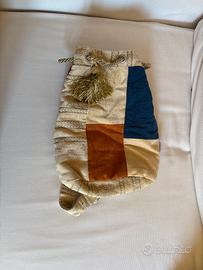 Zainetto di tessuto velluto Step  Design