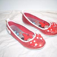 Scarpe rosse bimba Minnie mouse Disney n.33