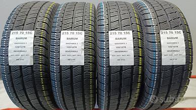 4 GOMME 215 70 15C BARUM 2023 RIF3792