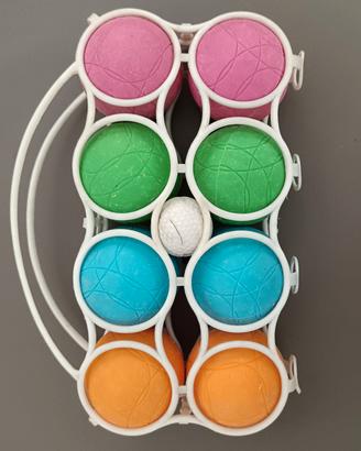 Bocce, palette beach ball e da ping pong