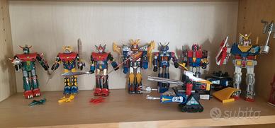 Gundam, Daitarn 3, Daikengo Gloizer. Popi Takatoku