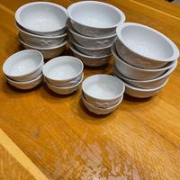 ANNI 80 NUOVE PORCELLANE DI BARILLA SET COPPETTE