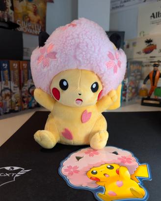 Pokémon Center Tokyo DX - Pikachu Sakura Afro raro