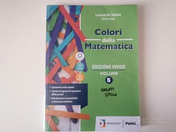 Colori della matematica vol. 5 edizione verde