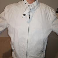 Giubbino in colore color bianco unisex taglia M