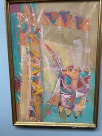 Dipinto quadro artista Carla Villani arte moderna
