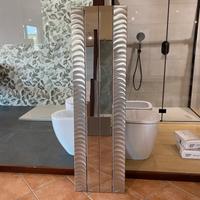 Radiatore d'arredo inox nuovo