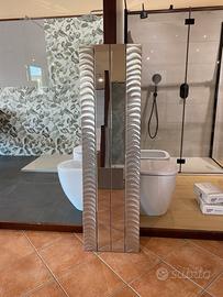 Radiatore d'arredo inox nuovo