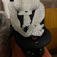 Nado Be Cool - Seggiolino auto nero + tessuto