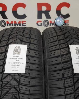 2 GOMME 205/45 R16 87W SUNNY 4 STAGIONI XL