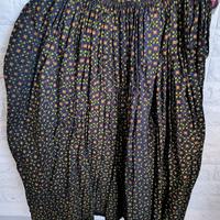 ANTICA GONNA SARDA PANNO COSTUME SARDO ORIGINALE A