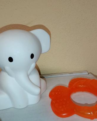 Elefante Luce Notturna + Pesce Massaggia Gengive