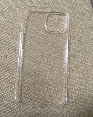 Cover iPhone 13 trasparente rigida/silicone