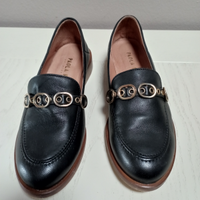 Mocassino in pelle tg 36 nero