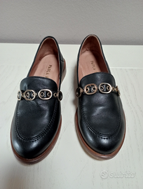 Mocassino in pelle tg 36 nero