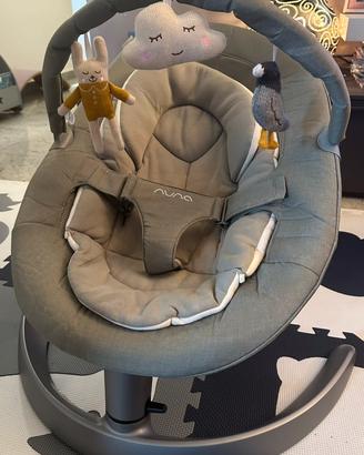 Nuna Sdraietta Leaf Grow con Barra Giochi