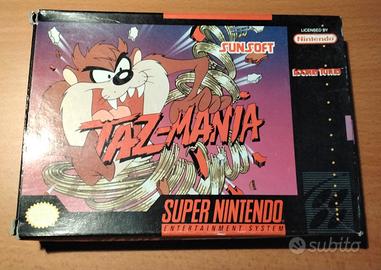 Cartuccia Taz-Mania Super Nintendo