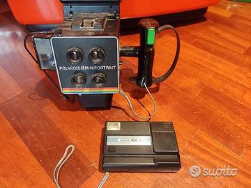 Polaroid miniportrait 402 fototessera+ Kodak disc