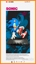 Miniature Sonic da esposizione non è un giocattolo