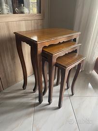 Sgabello in legno vintage