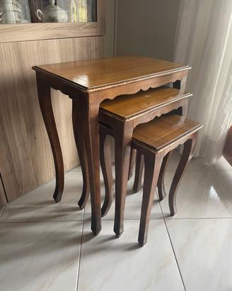 Sgabello in legno vintage
