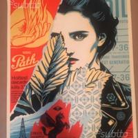 Stampa Shepard Fairey-Obey 60x46cm (AP)
