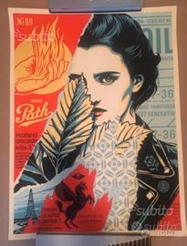 Stampa Shepard Fairey-Obey 60x46cm (AP)