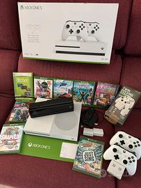 Xbox Series One S 1TB 4K, Kinect e 8 Giochi