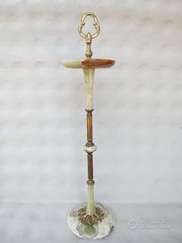 raffinato posacenere da divano in onice