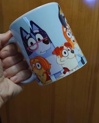 tazza latte di bluey con scatola per bambini