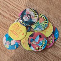 13 pog capcom, chicle street fighter II