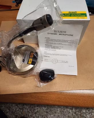 Microfono Dinamico Amplificato DM-7400