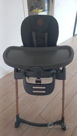 seggiolone pappa per bimbi evolutivo regolabile in