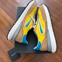 Scarpe D.A.T.E. Athleta Nylon Mustard Uomo44 NUOVE