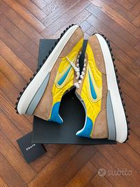 Scarpe D.A.T.E. Athleta Nylon Mustard Uomo44 NUOVE