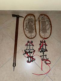 ATTREZZATURA D'ALPINISMO VINTAGE