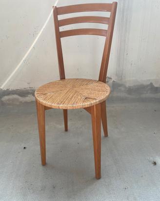 2 sedie legno