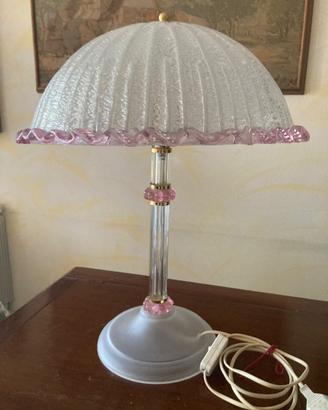 lampada da tavolo murano