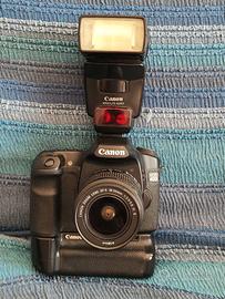 Canon EOS 40d+EF 18-55+Flash+Battery grip